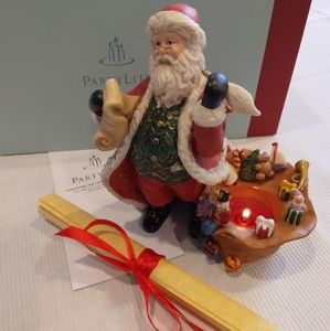 PartyLite “Checking His List” Tealight Holder P9841